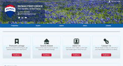 Desktop Screenshot of firstchoicetexas-realtors.com