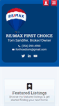 Mobile Screenshot of firstchoicetexas-realtors.com